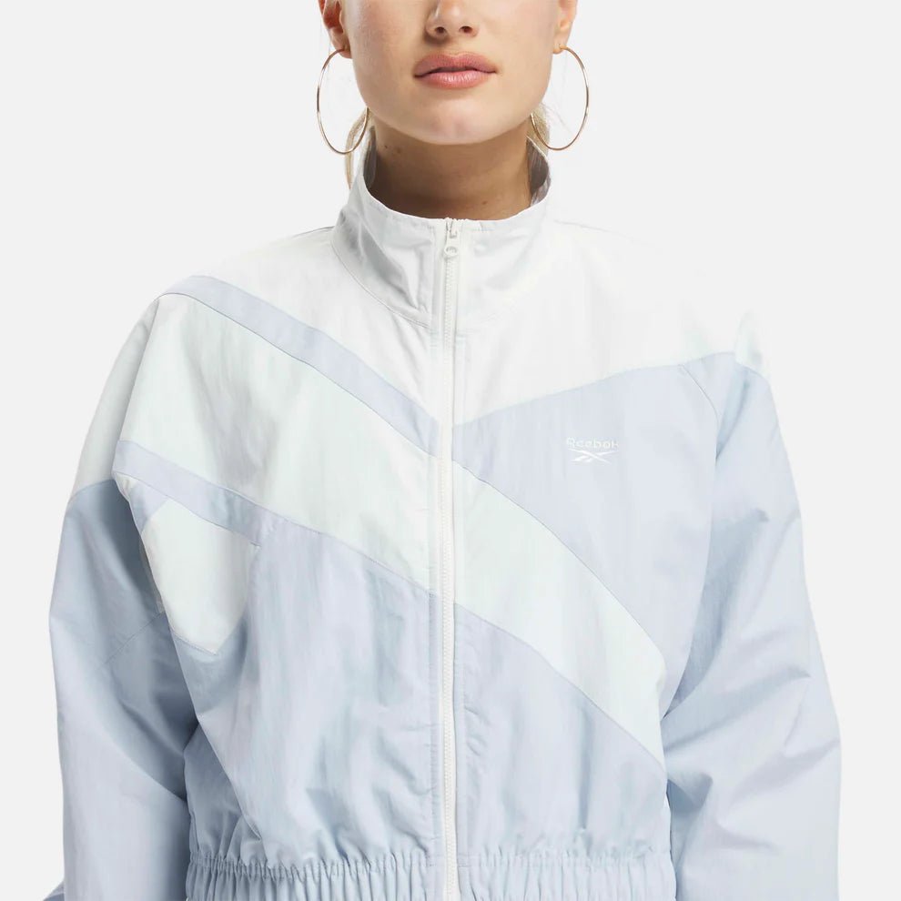 REEBOK WOMEN S CLASSICS FRANCHISE TRACK BLUE JACKET INSPORT