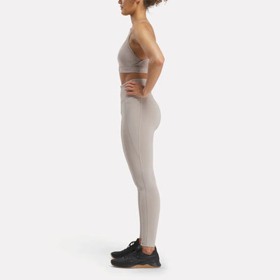 Reebok REEBOK WOMEN'S LUX STRAPPY GREY SPORTS BRA - INSPORT