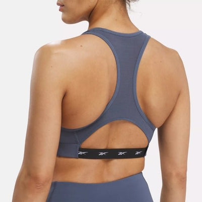 Reebok REEBOK WOMEN'S LUX VECTOR RACER BLUE SPORTS BRA - INSPORT