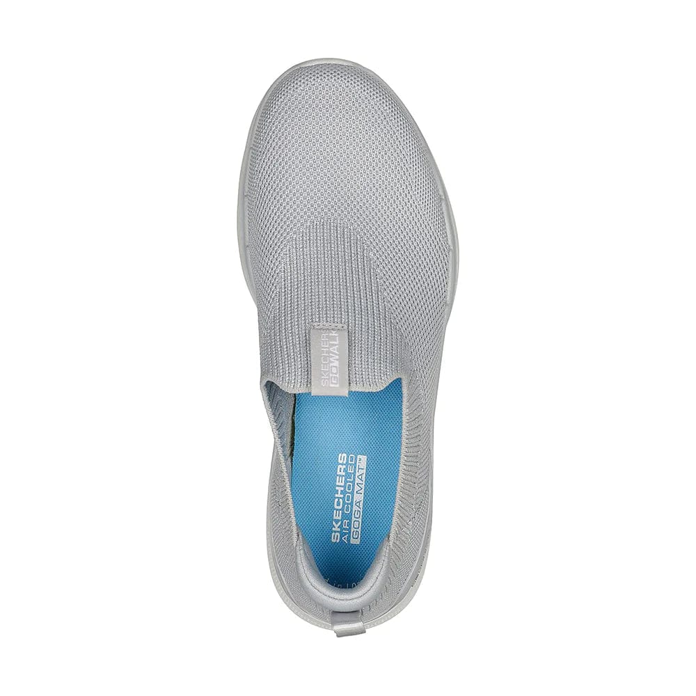 Skechers go walk grey womens hot sale