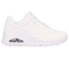 Skechers SKECHERS WOMEN'S UNO STAND ON AIR TRIPLE WHITE WALKING SHOES - INSPORT