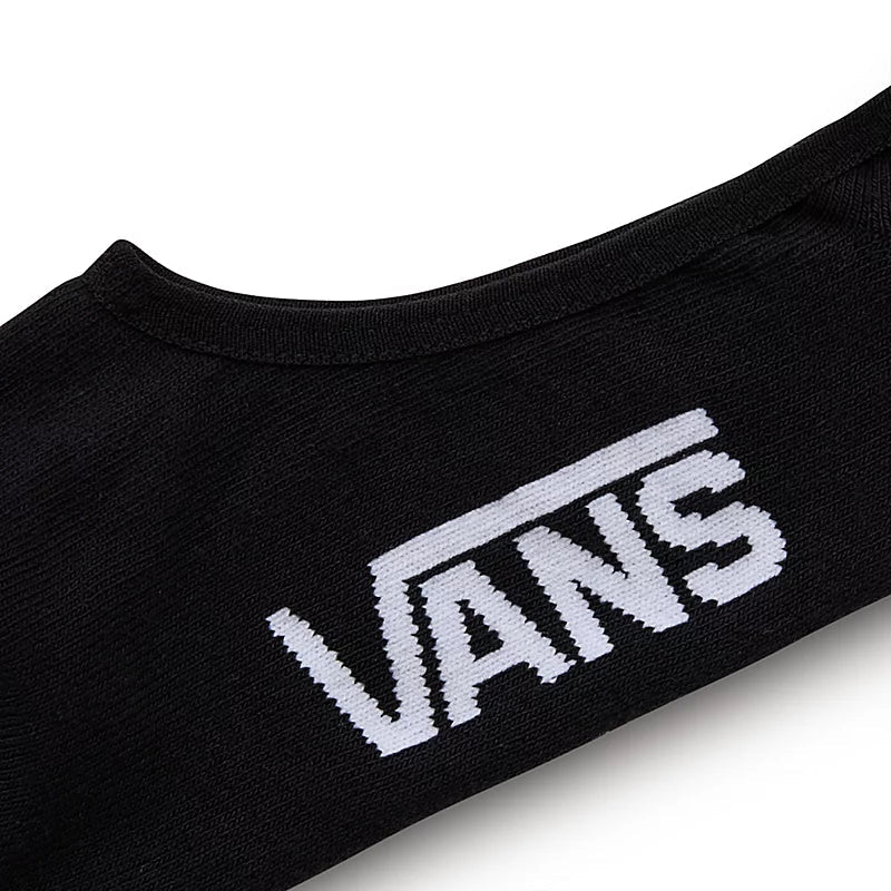 Vans VANS MEN'S CLASSIC NO SHOW 3 PAIR BLACK SOCKS - INSPORT