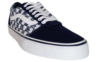 Vans VANS MEN'S WARD LOW NAVY SCRIBBLE SHOES - INSPORT