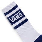 Vans VANS UNISEX DROP V BLUE/WHITE CREW SOCKS - INSPORT