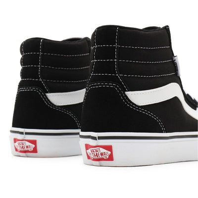 Vans VANS WOMEN'S FILMORE HIGH BLACK/WHITE SHOES - INSPORT