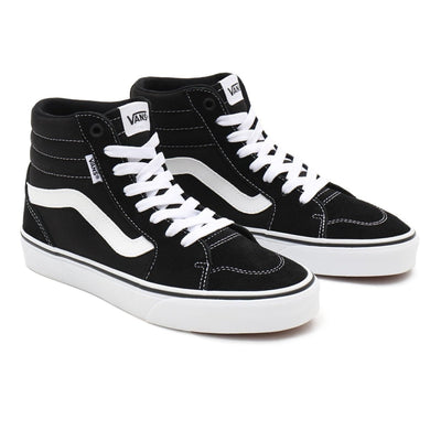 Vans VANS WOMEN'S FILMORE HIGH BLACK/WHITE SHOES - INSPORT